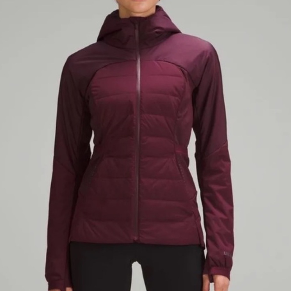 Lululemon || Down For It All Jacket || Cassis || Size 2 || NWT ||